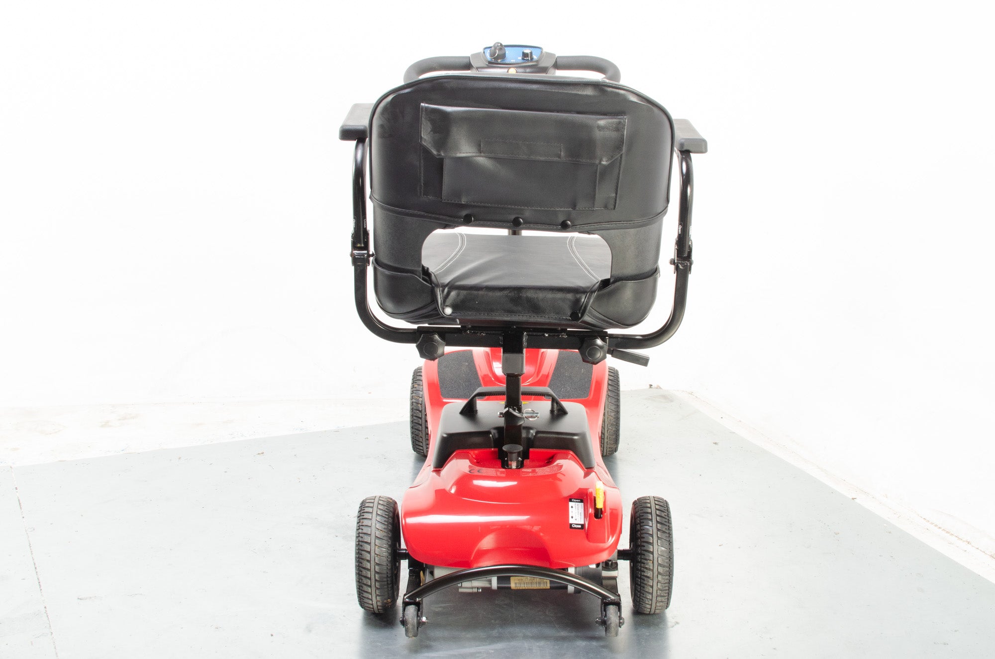 2018 KR Liberty from One-Rehab 4mph Small Electric Mobility Boot Scooter in Red