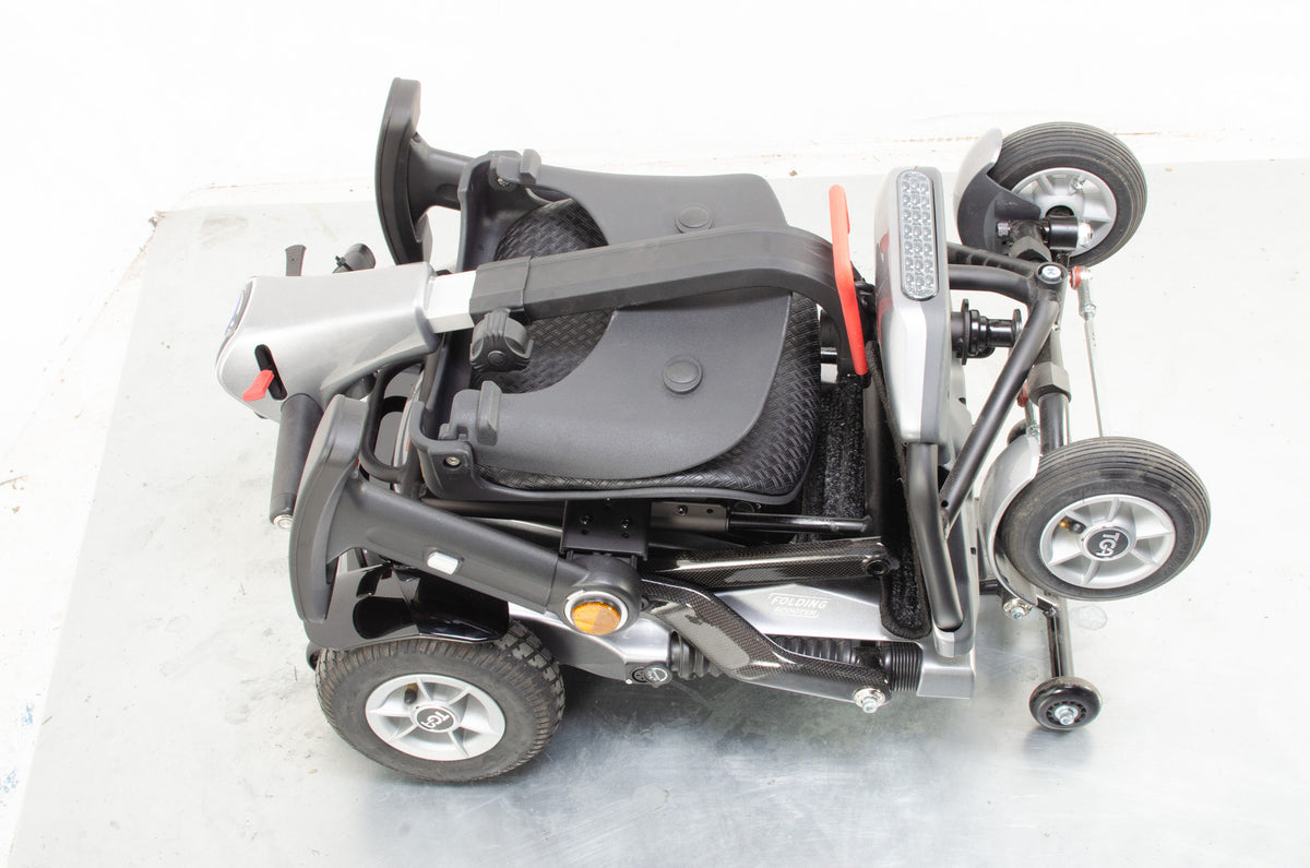 2019 TGA Minimo Autofold Electric Mobility Scooter 4mph Small Folding Grey