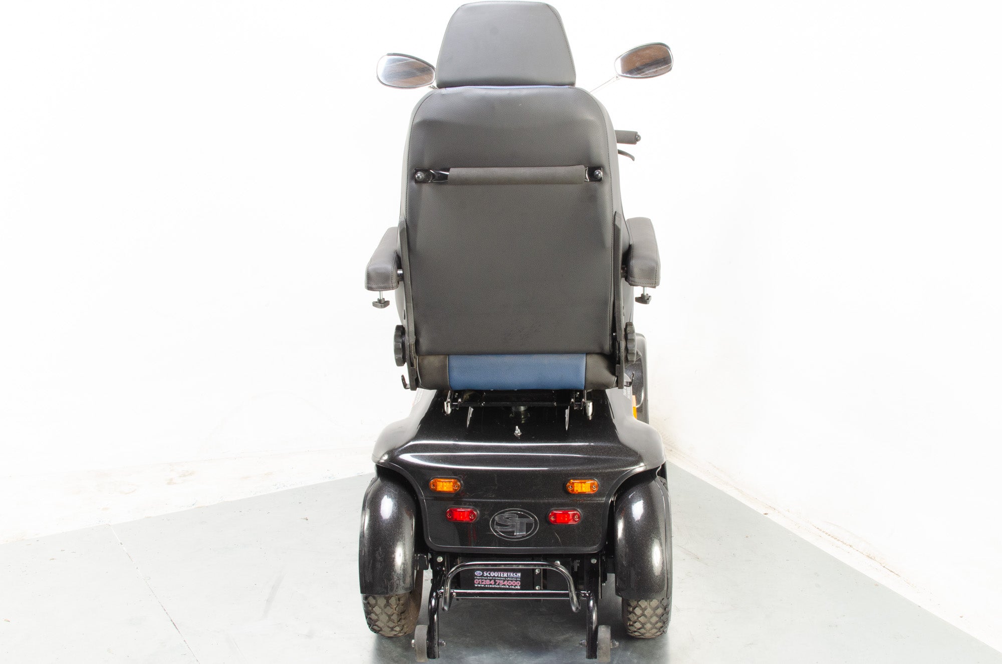 2019 Extreme + Dual motor Electric Mobility Scooter from Scooter Tech Large All Terrain Black