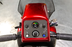 Rascal 388 All-Terrain Used Electric Mobility Scooter 6mph Road Pavement Suspension Red 03687