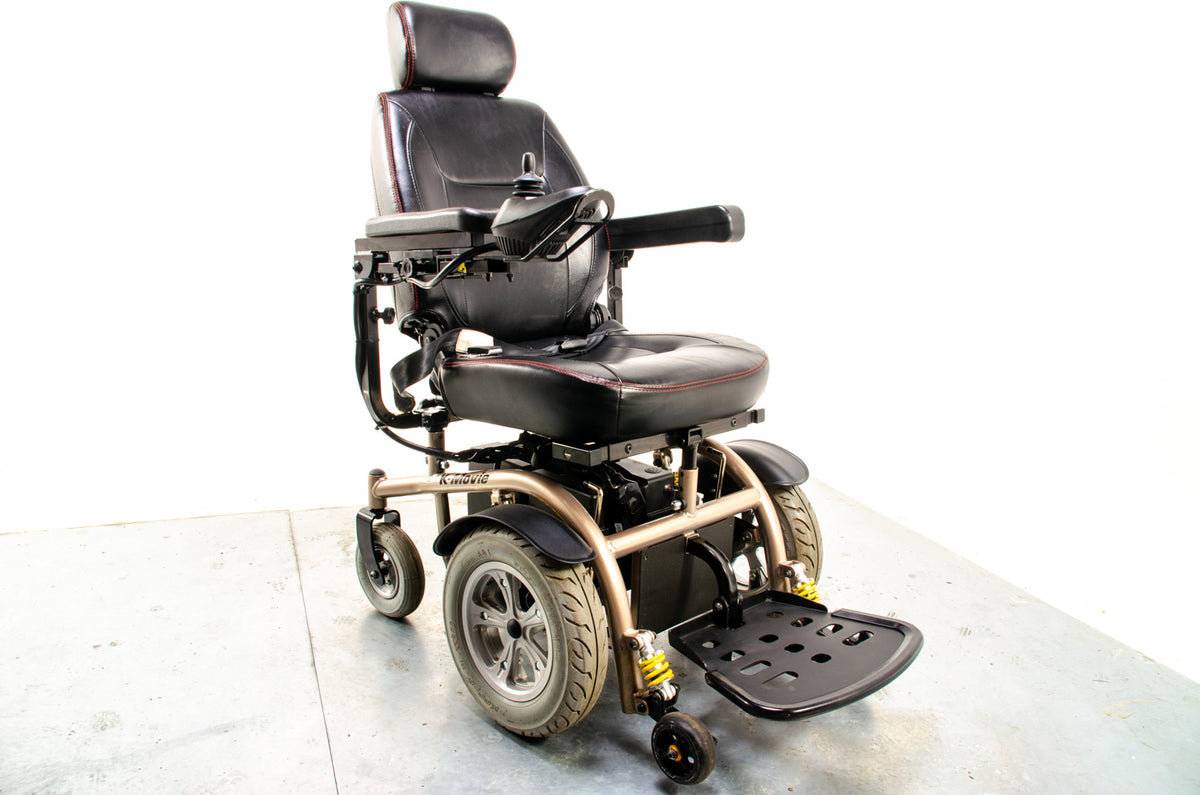 Kymco K-Movie FWD Electric Powered Wheelchair Captains Seat Comfy Metallic Mink