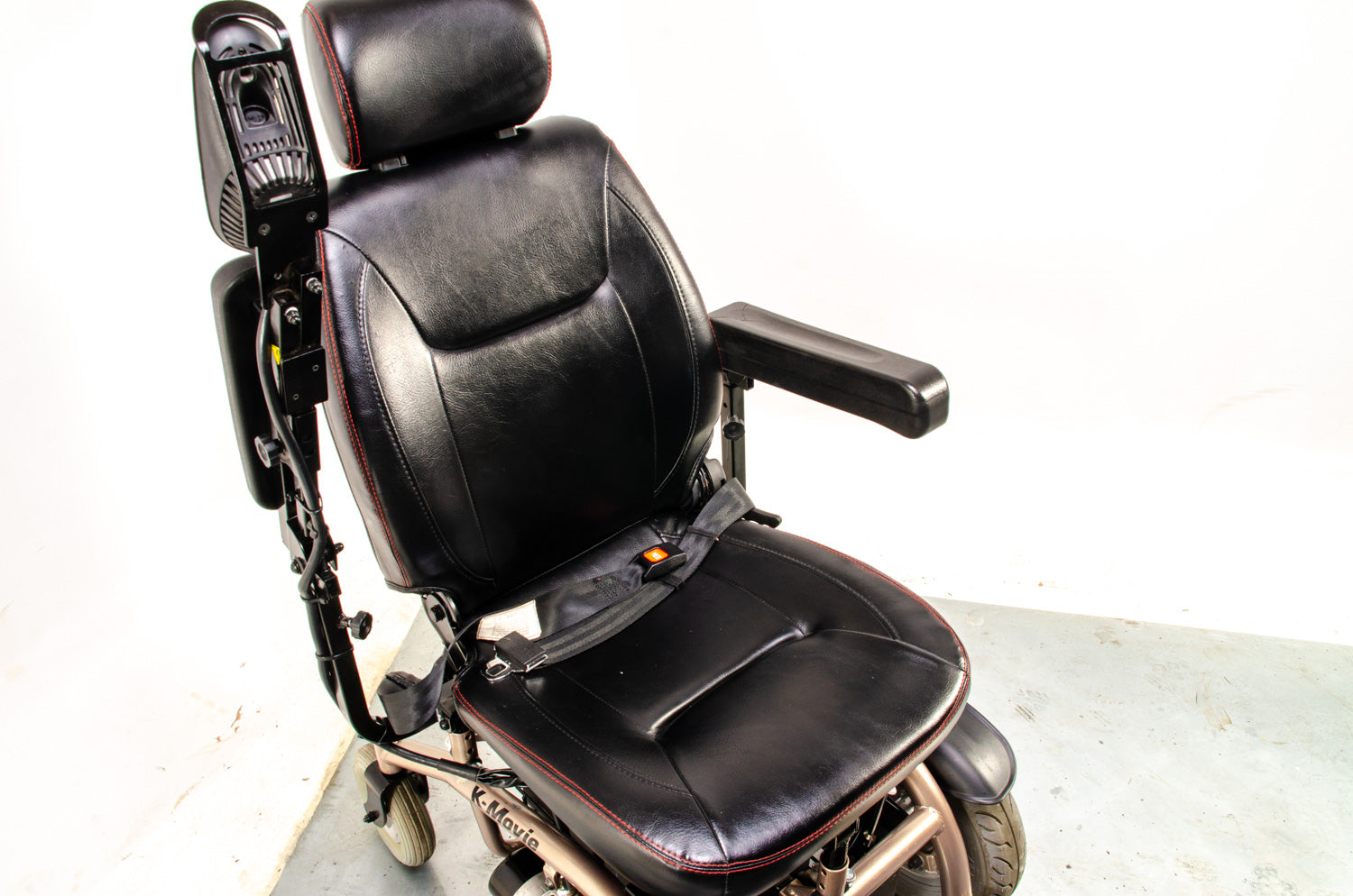 Kymco K-Movie FWD Electric Powered Wheelchair Captains Seat Comfy Metallic Mink