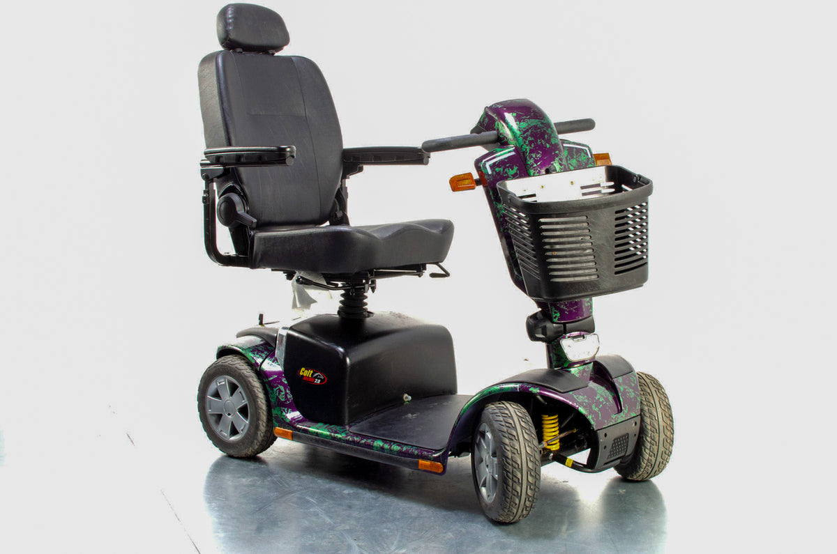 Pride Colt Deluxe 2.0 Electric Mobility Scooter Used Transportable Folding 6mph Road Pavement Main image