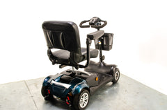 Rascal Vista DX Used Electric Mobility Scooter Transportable Heavy Duty Folding Suspension Oxford Blue