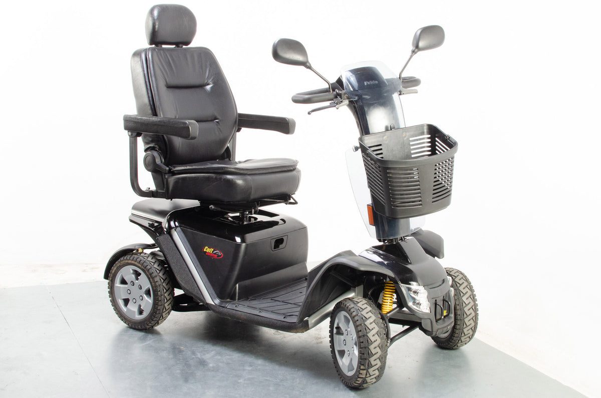 Pride Colt Executive Electric Mobility Scooter Used 8mph All-Terrain Off-Road Pneumatic Suspension