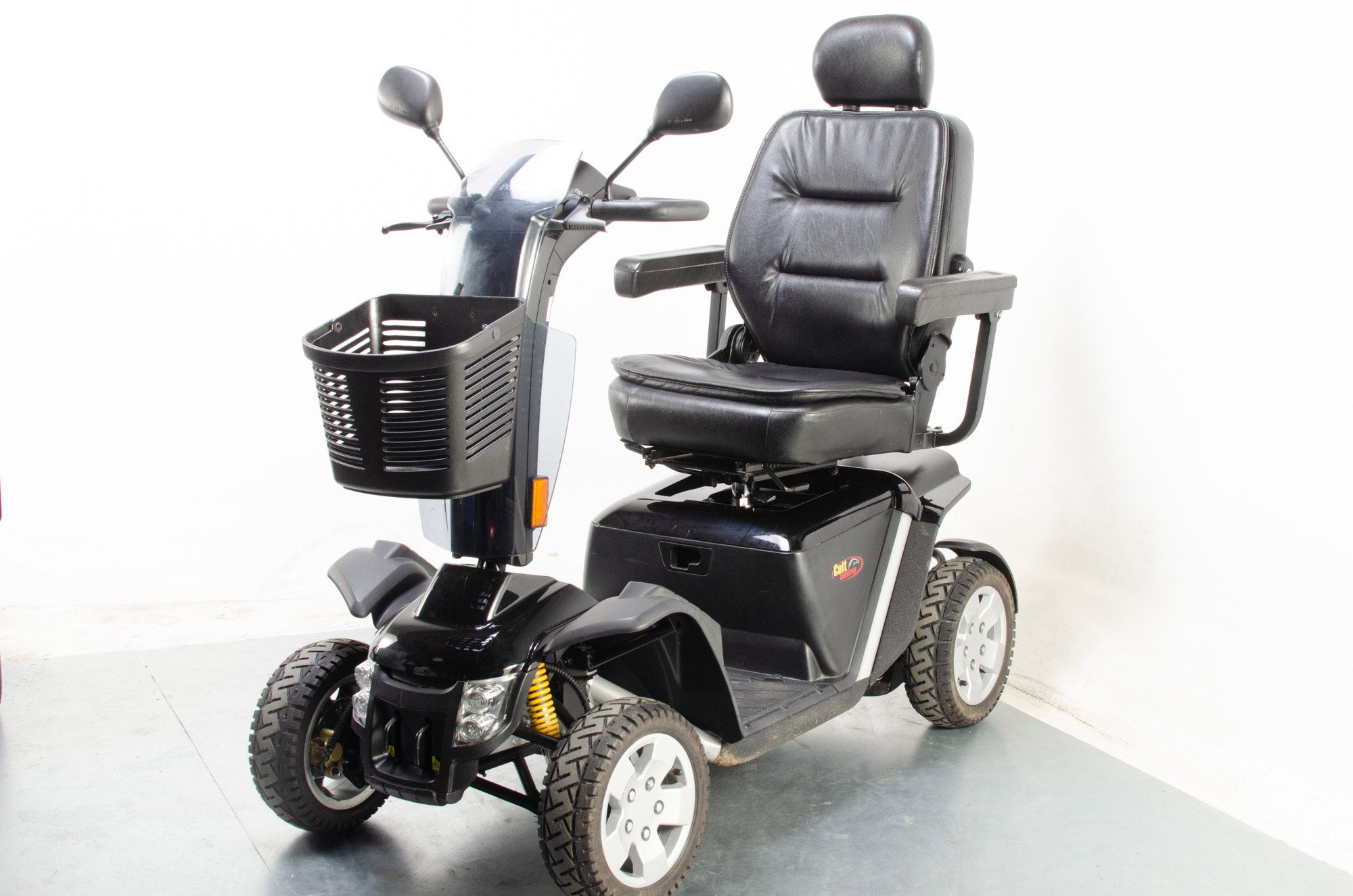 Pride Colt Executive Electric Mobility Scooter Used 8mph All-Terrain Off-Road Pneumatic Suspension