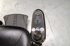 Pride Jazzy J600ES Used Electric Wheelchair Powerchair Indoor Outdoor Suspension Red 13781