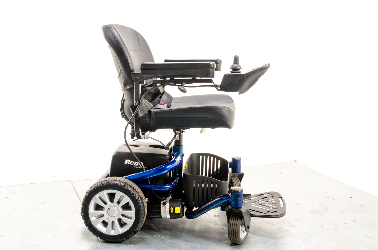 Roma Reno Elite Used Electric Wheelchair Powerchair Flame Blue indoor Outdoor 13606