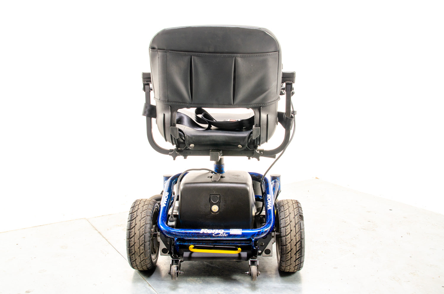 Roma Reno Elite Used Electric Wheelchair Powerchair Flame Blue indoor Outdoor 13606