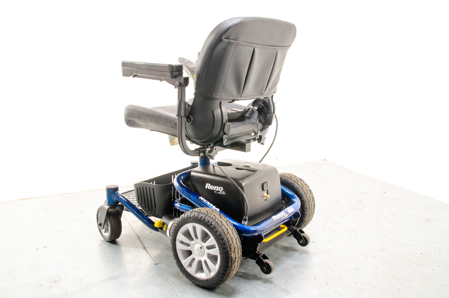 Roma Reno Elite Used Electric Wheelchair Powerchair Flame Blue indoor Outdoor 13606