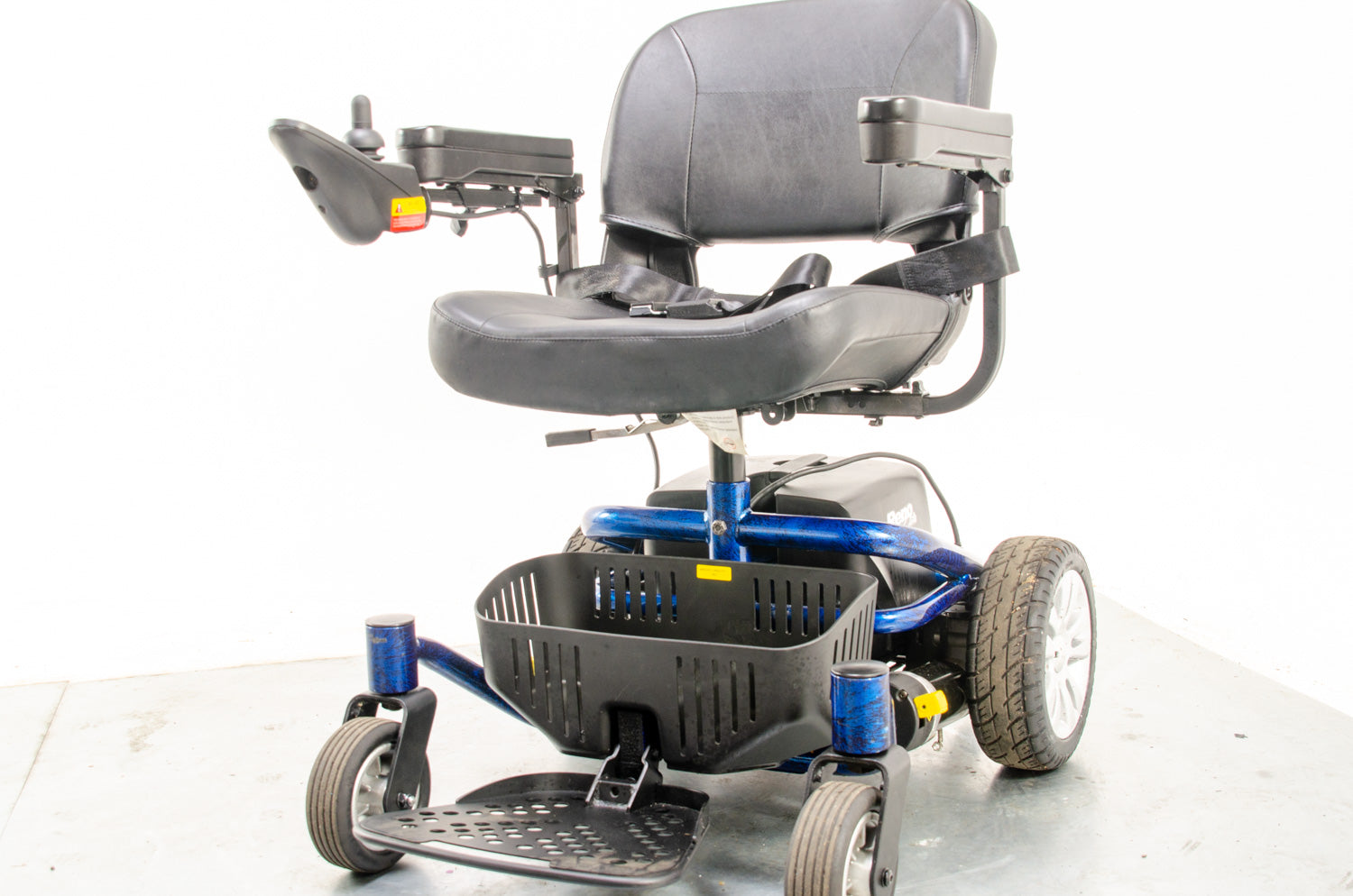 Roma Reno Elite Used Electric Wheelchair Powerchair Flame Blue indoor Outdoor 13606