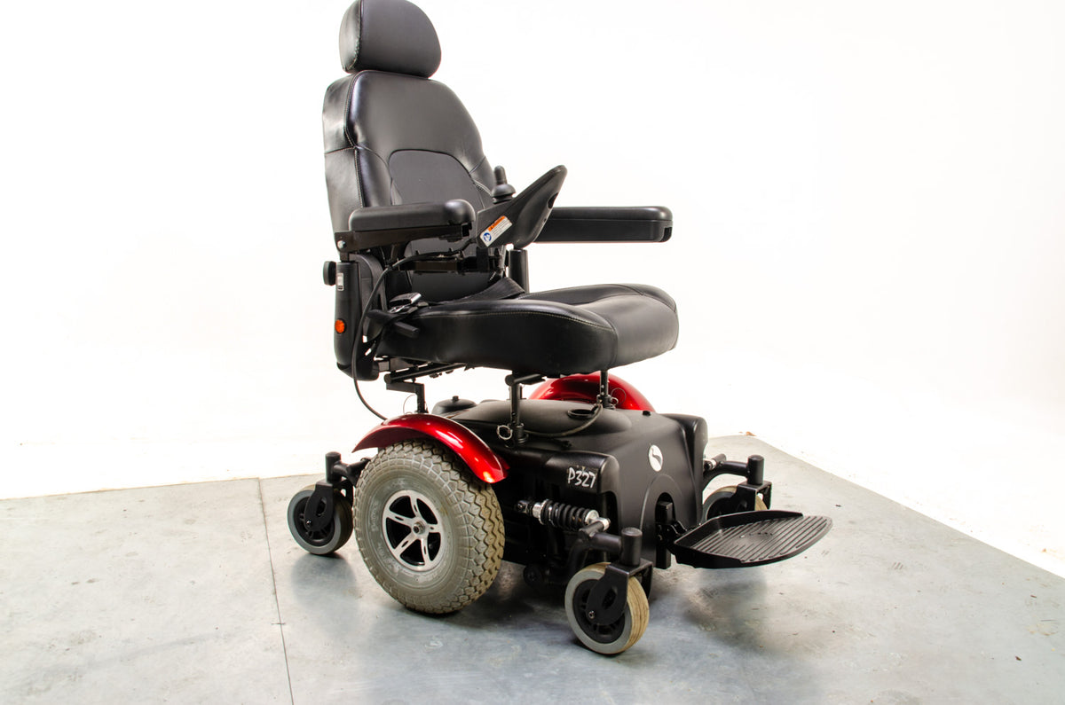 Rascal P327 Used Powerchair Electric Mobility Wheelchair Red 4mph MWD ...