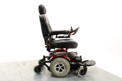 Rascal P327 Used Powerchair Electric Mobility Wheelchair Red 4mph MWD 13782