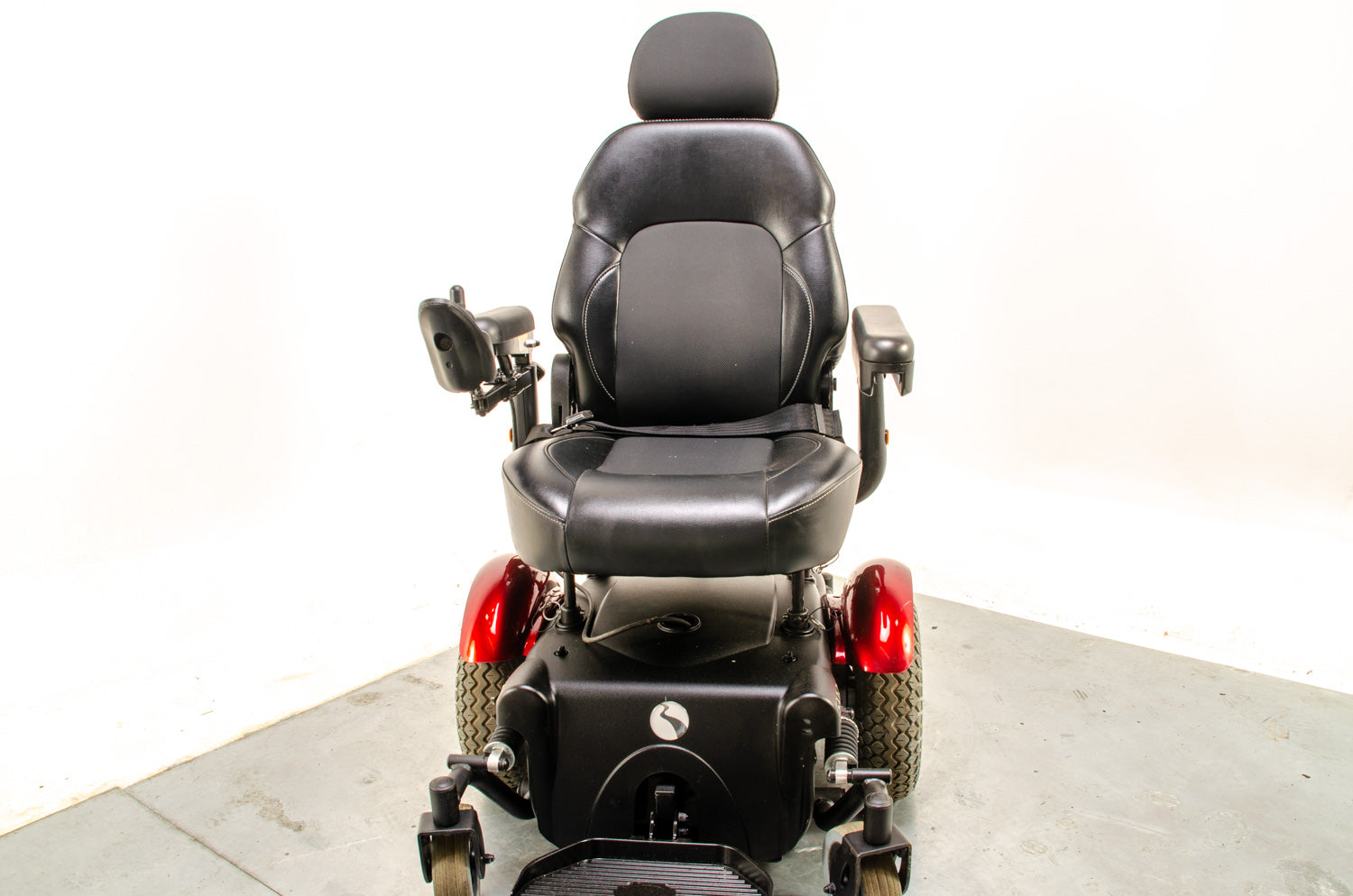 Rascal P327 Used Powerchair Electric Mobility Wheelchair Red 4mph MWD 13782