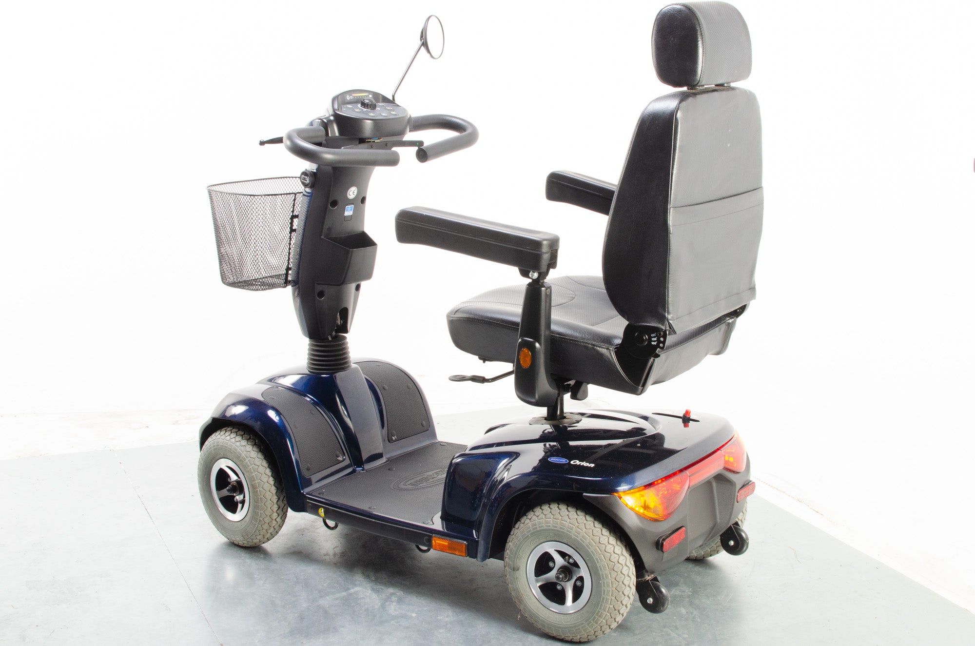 2011 Invacare Orion Electric Mobility Scooter 8mph Mid Size Blue