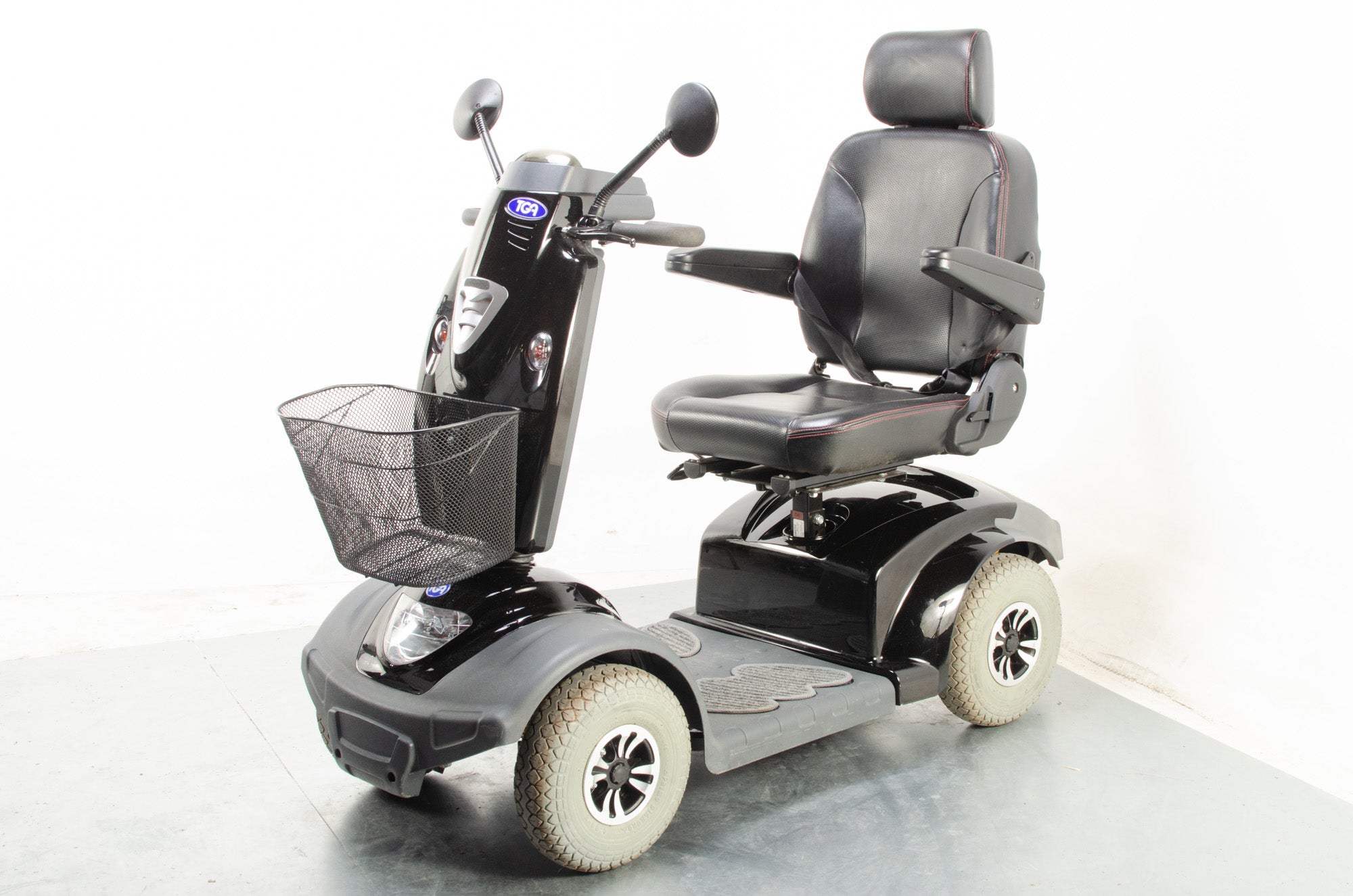 TGA Mystere Large Comfy Electric Mobility Scooter 8mph Class 3 Black