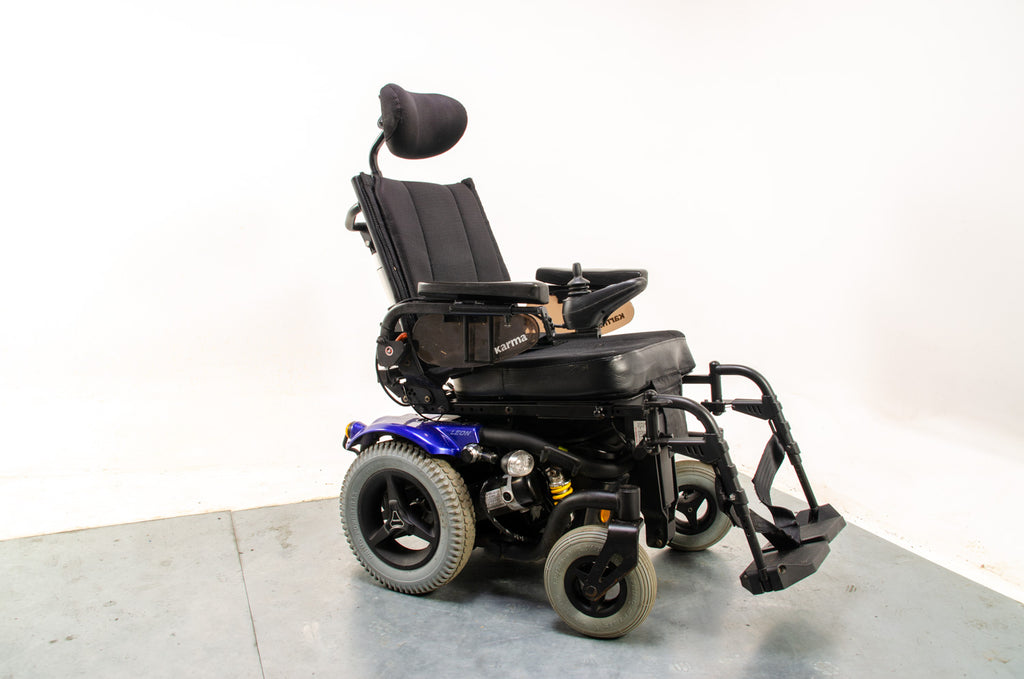 Karma Leon 8mph Outdoor Electric Wheelchair Powerchair Power Tilt Recline Full Suspension