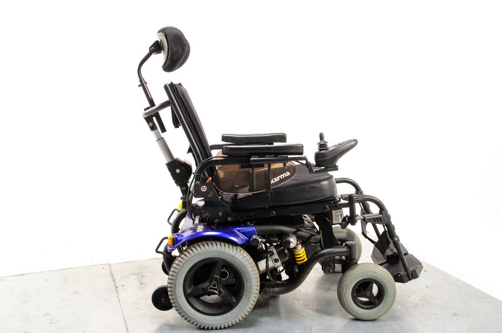 Karma Leon 8mph Outdoor Electric Wheelchair Powerchair Power Tilt Recline Full Suspension