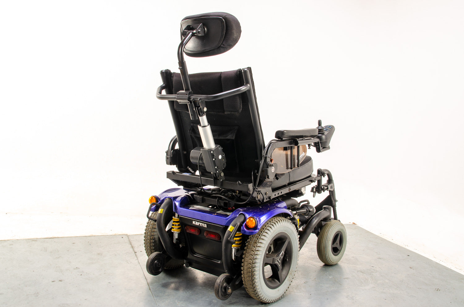 Karma Leon 8mph Outdoor Electric Wheelchair Powerchair Power Tilt Recline Full Suspension