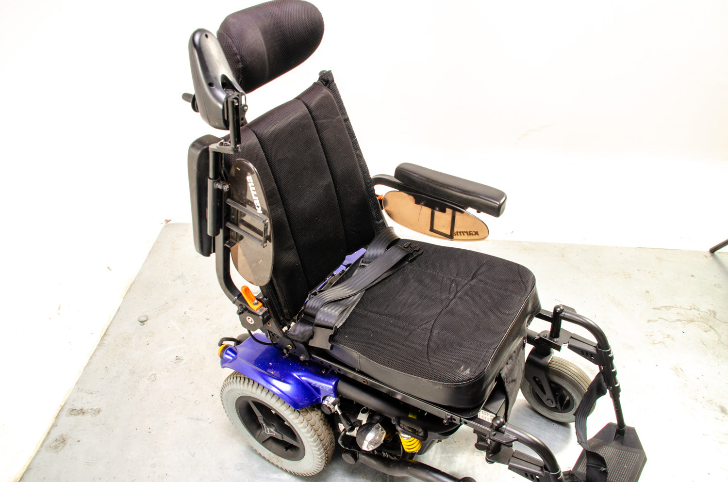 Karma Leon 8mph Outdoor Electric Wheelchair Powerchair Power Tilt Recline Full Suspension