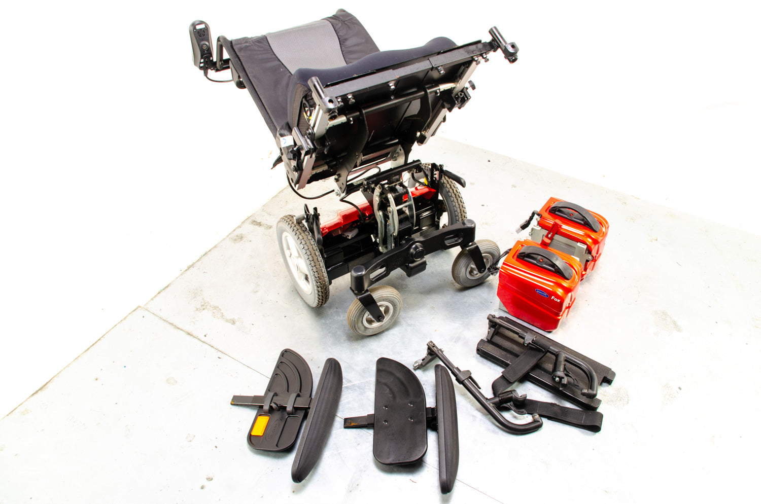 Invacare Fox 20" 4mph Transportable Powered Electric Wheelchair Powerchair Transportable Secondary image