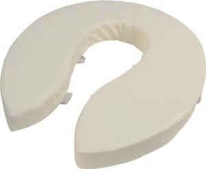 Foam Padded Raised Toilet Seat