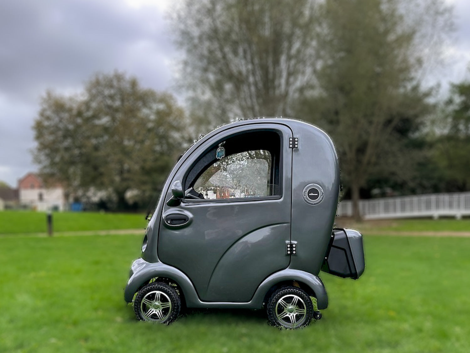 2021 Scooterpac Cabin Car MK2 8mph Covered Mobility Scooter Grey Road Legal