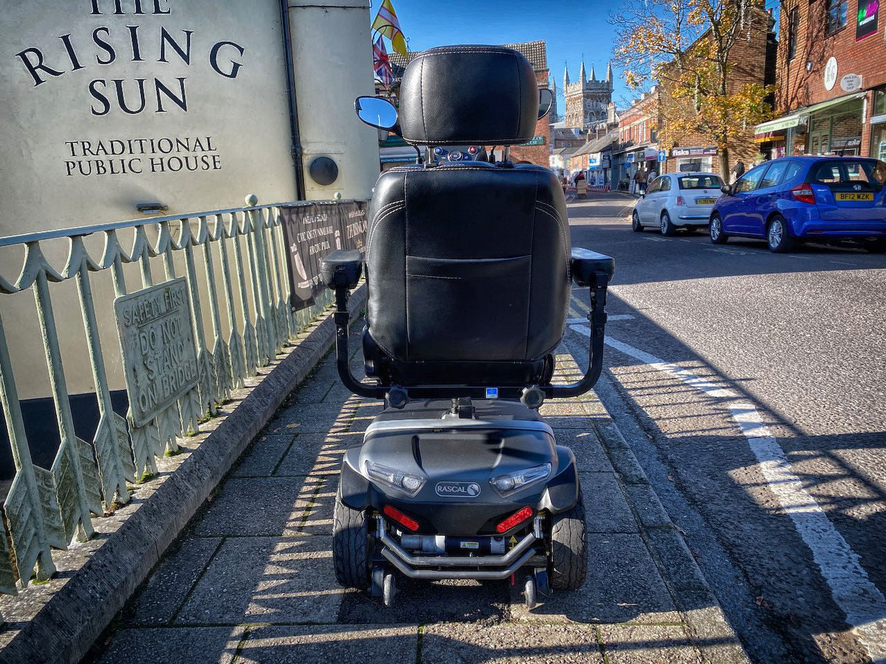 Rascal Vecta Sport Compact Used Electric Mobility Scooter 8mph Max Grip Suspension