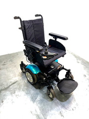 Rascal Realto Used Powerchair Electric Mobility Wheelchair Teal MWD Indoor Outdoor