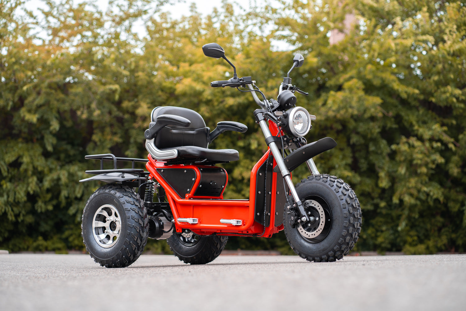 Invader Ultimate All-Terrain Off-Road All Wheel Drive Trike Mobility Scooter Road Legal