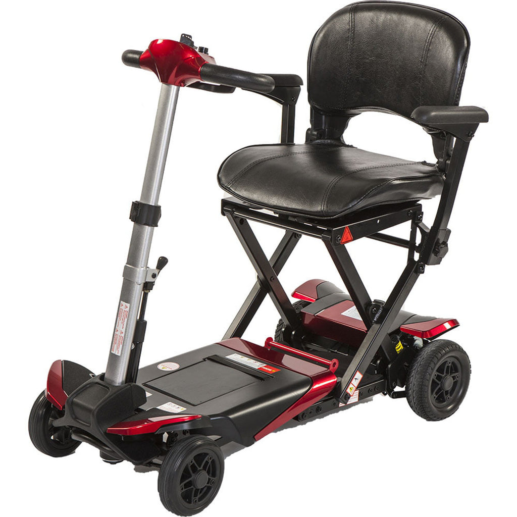 The ALL NEW SMARTI with Rear Suspension for Improved Comfort Remote Auto-Folding Travel Mobility Scooter