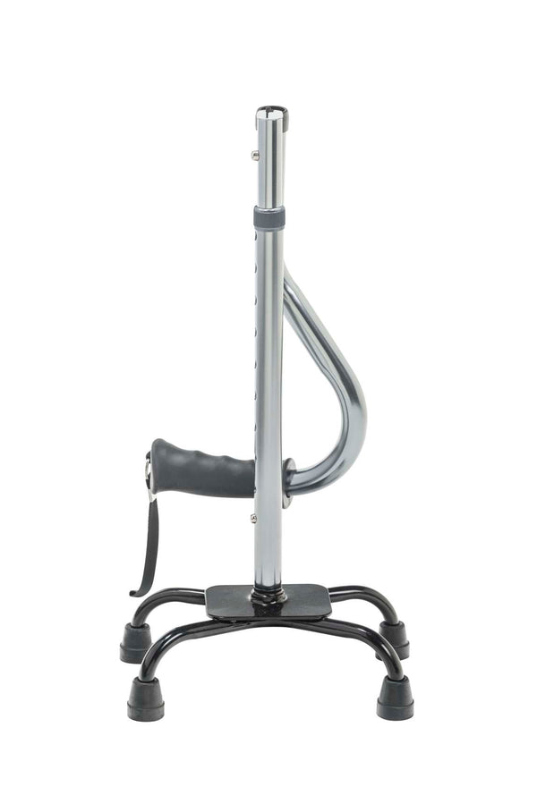 Folding Quad Cane Adjustable Heith Self Standing Walking Stick Drive Devilbiss