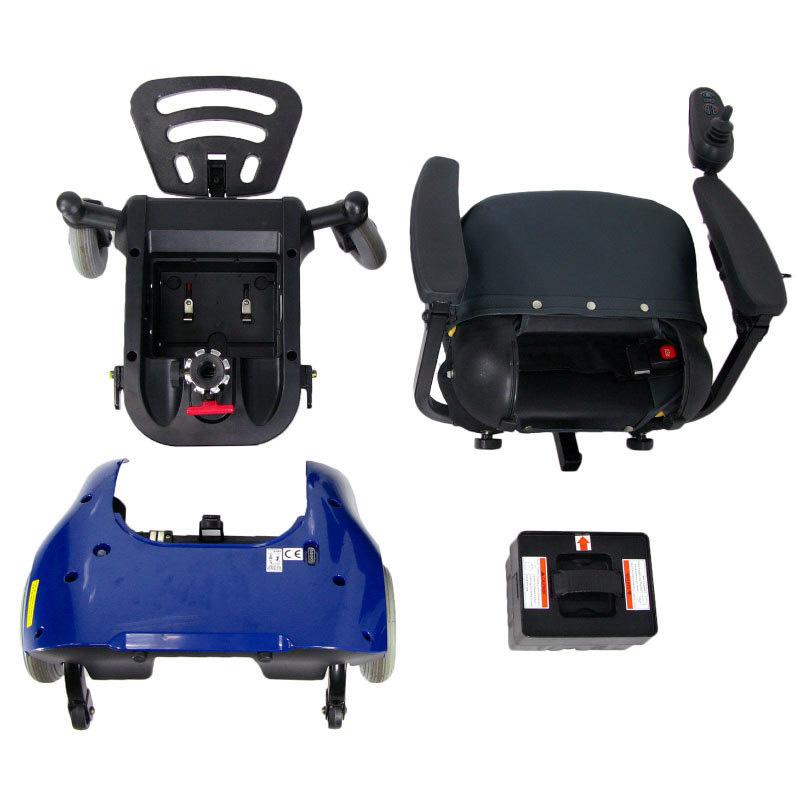 CareCo Easi Go Used Electric Wheelchair Powerchair Indoor Transportable Lightweight