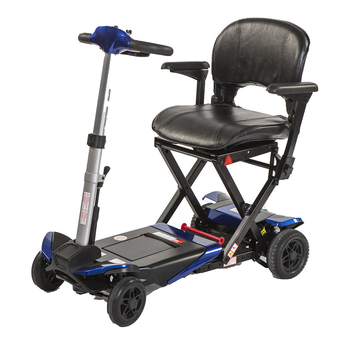 The ALL NEW SMARTI with Rear Suspension for Improved Comfort Remote Auto-Folding Travel Mobility Scooter