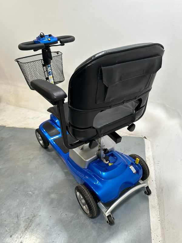 Illusion Ultra Lightweight Aluminium Mobility Boot Scooter in Blue 4mph with Suspension