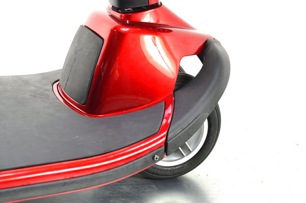 Pride Colt Twin 4mph Class 2 Mobility Scooter 3 Wheel in Red
