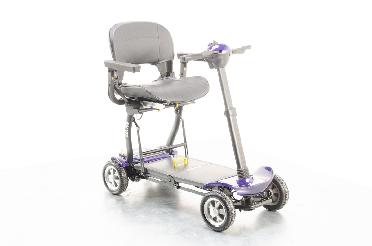 New Motion Healthcare eDrive 4mph Electric Folding Mobility Scooter Main image
