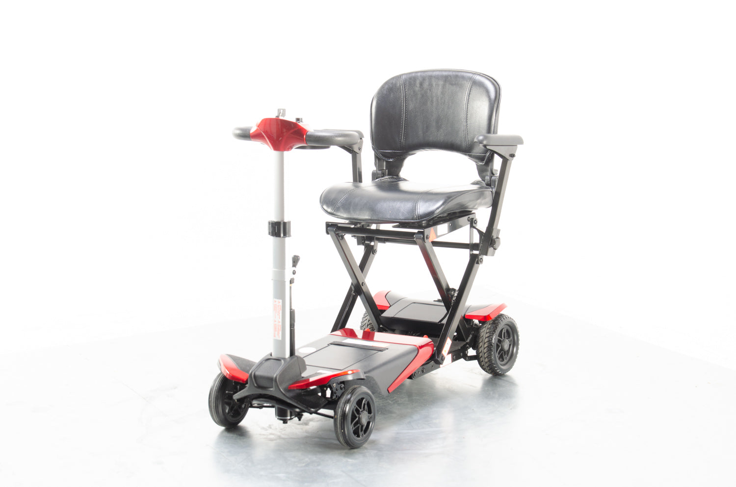 2018 Monarch Smarti 4mph Remote Auto Folding Mobility Scooter in Red