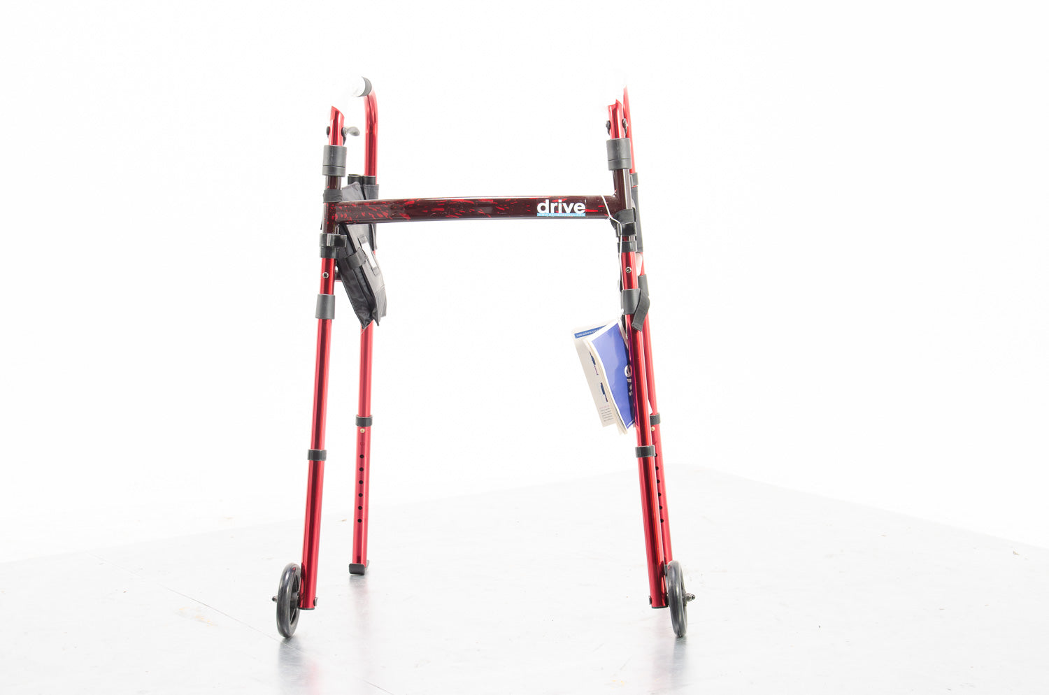 Ready Set Go Deluxe Folding Walker with Carry Bag Mobility Frame 2 Wheels Secondary image