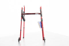 Ready Set Go Deluxe Folding Walker with Carry Bag Mobility Frame 2 Wheels