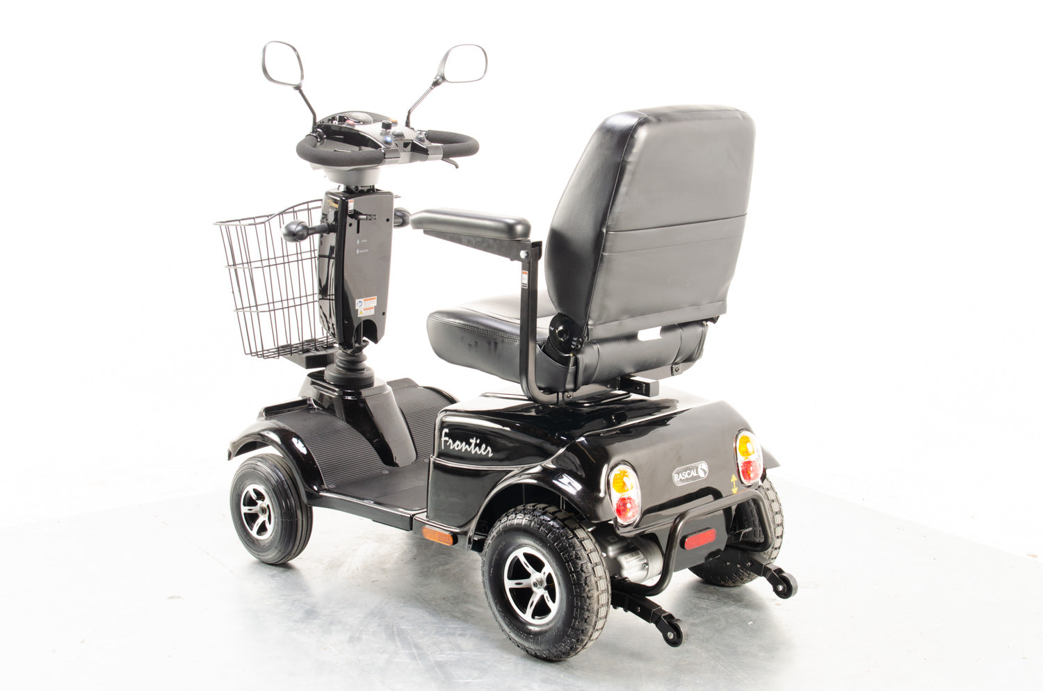 Rascal Frontier 8mph Mid Size Mobility Scooter From Electric Mobility in Black