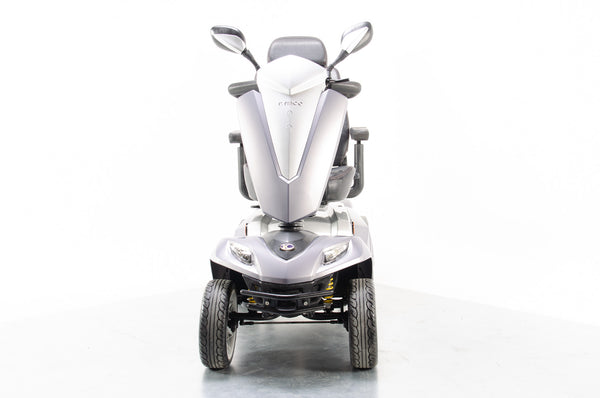 Kymco Maxer 8mph Large All Terrain Mobility Scooter in Metallic Grey Excellent Condition