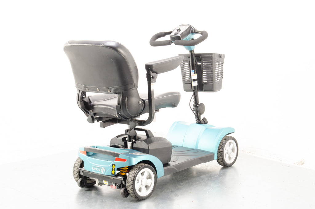 2019 Rascal Veo Sport 4mph Transportable Electric Mobility Boot Scooter with Suspension in Aquamarine