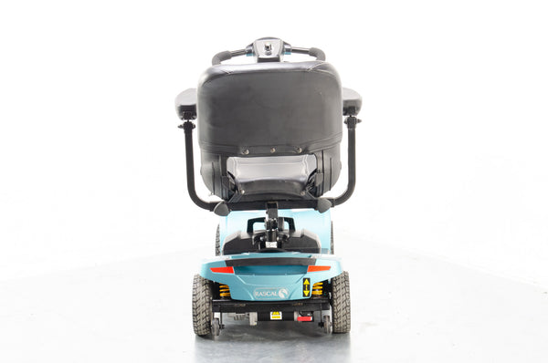 2019 Rascal Veo Sport 4mph Transportable Electric Mobility Boot Scooter with Suspension in Aquamarine