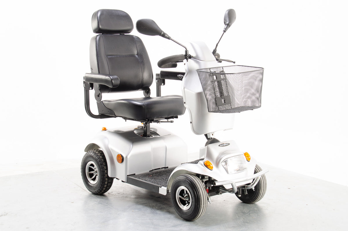 Freerider City Ranger 8 8mph Mid Size Mobility Scooter in Silver Main image