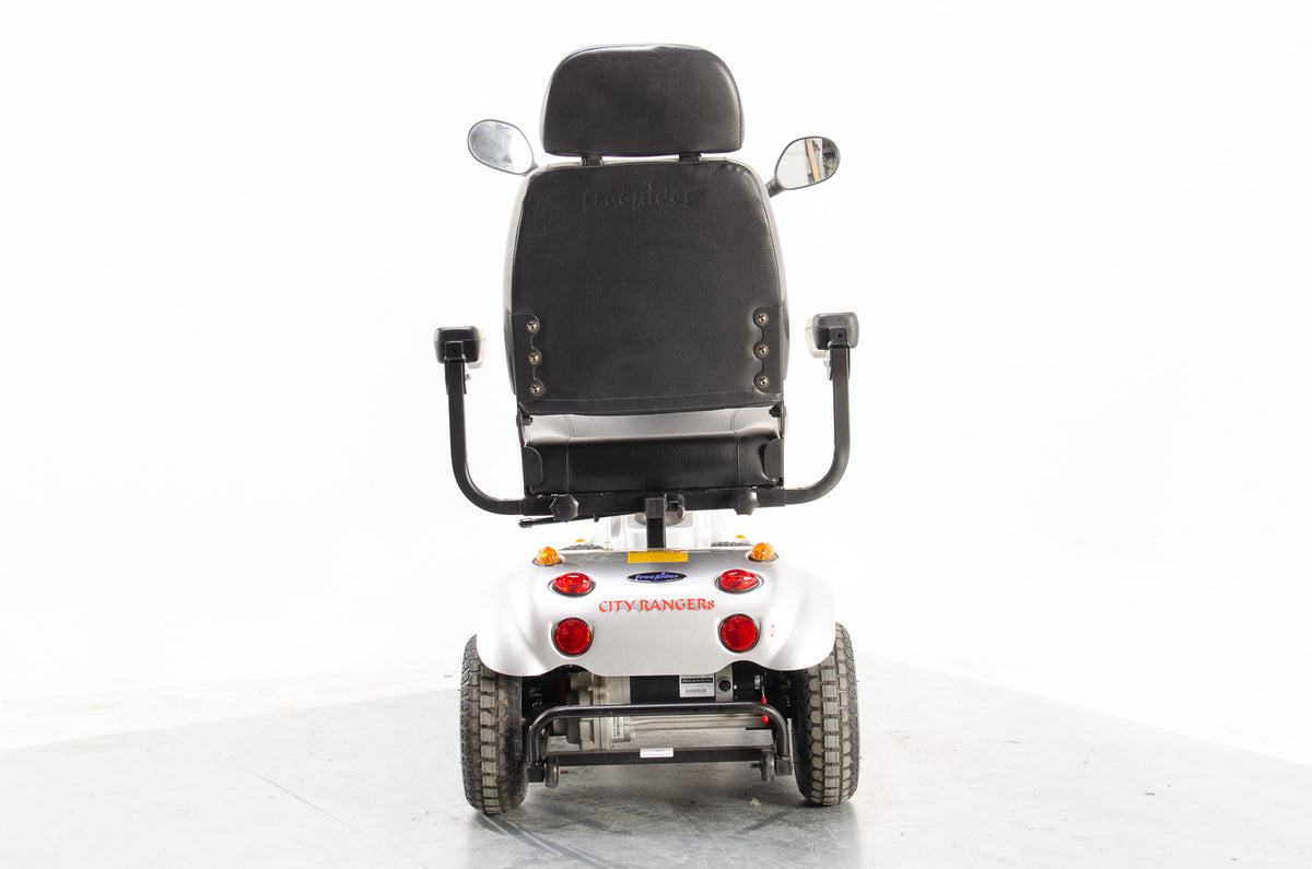 Freerider City Ranger 8 8mph Mid Size Mobility Scooter in Silver
