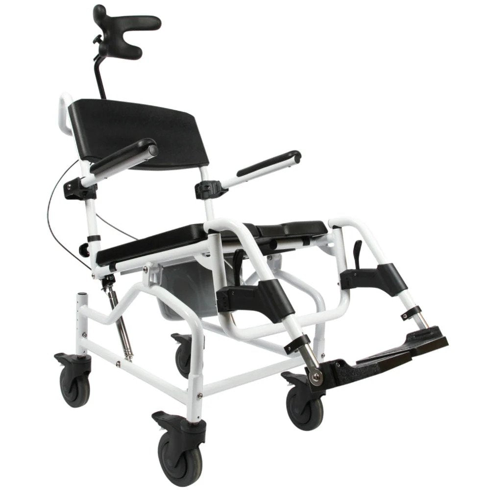 Mobilex Kakadu Tilt Shower Chair & Commode (50cm seat width)