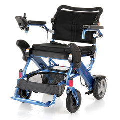 New Motion Healthcare Foldalite Folding Light Weight Powerchair - Electric Wheelchair