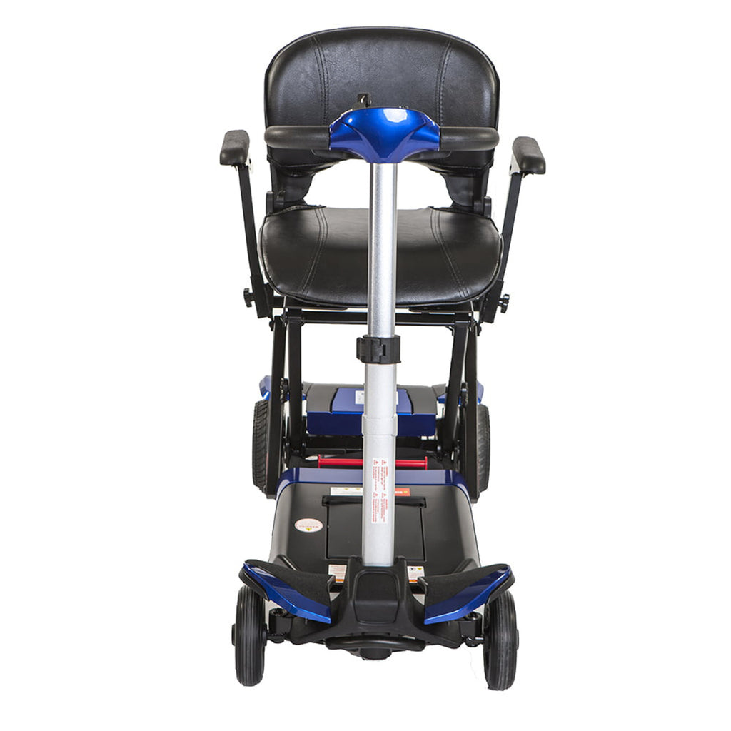 The ALL NEW SMARTI with Rear Suspension for Improved Comfort Remote Auto-Folding Travel Mobility Scooter