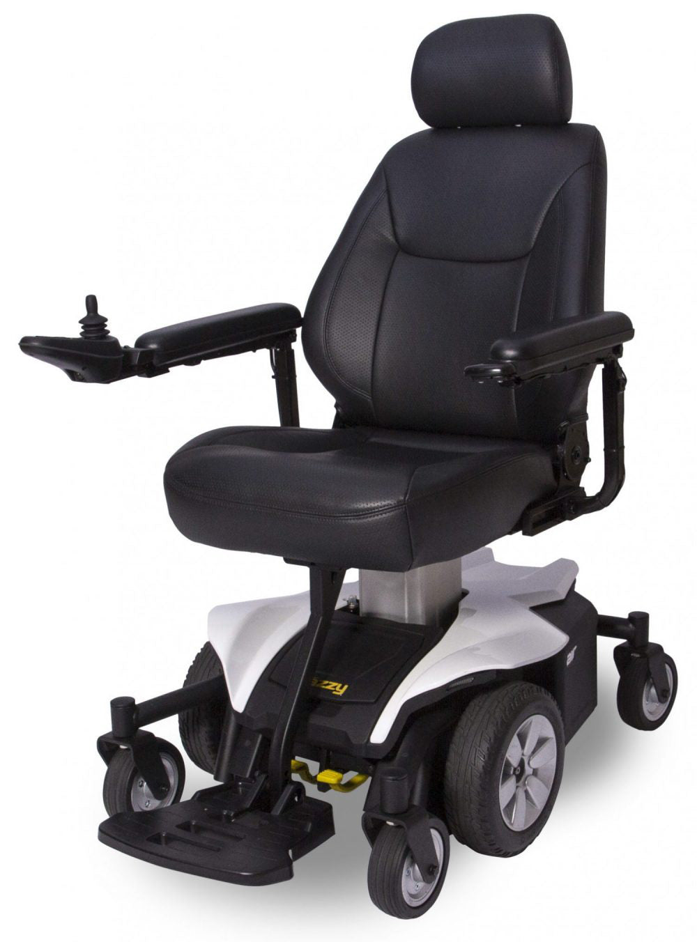 Pride Jazzy Air Electric Wheelchair Powerchair 4mph Riser in White Secondary image